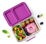 Načíst obrázek do prohlížeče Galerie, Lekkabox DUO nerezový box se 2 odděleními - lesní ovoce
