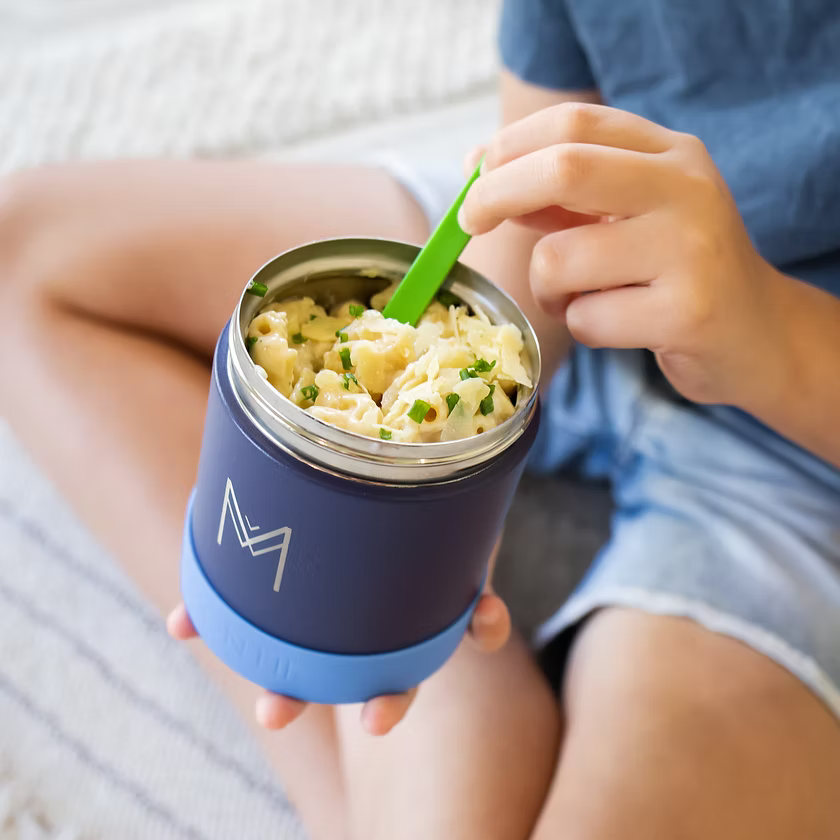 MontiiCo termoska na jídlo 400ml modrá