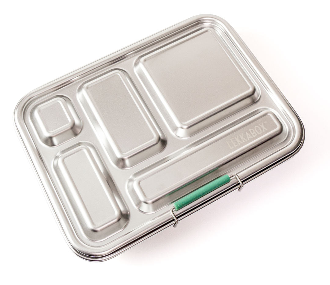 Lekkabox GRANDE nerezový box se 5 odděleními - les