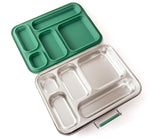 Načíst obrázek do prohlížeče Galerie, Lekkabox GRANDE nerezový box se 5 odděleními - les
