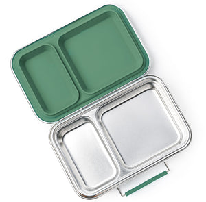 Lekkabox DUO nerezový box se 2 odděleními - les