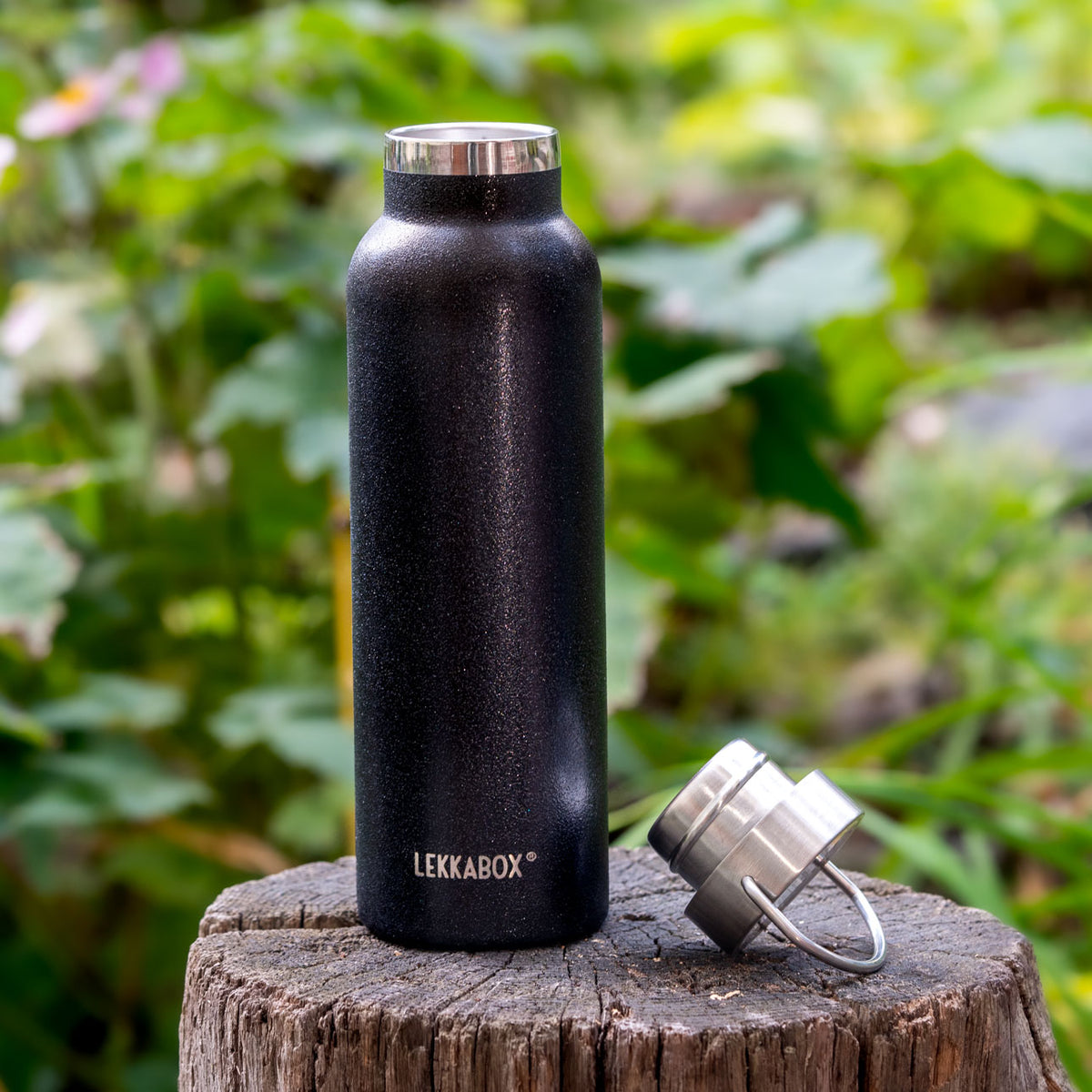 Lekkabox ISO 600ml - termoizolační láhev s třpytkami
