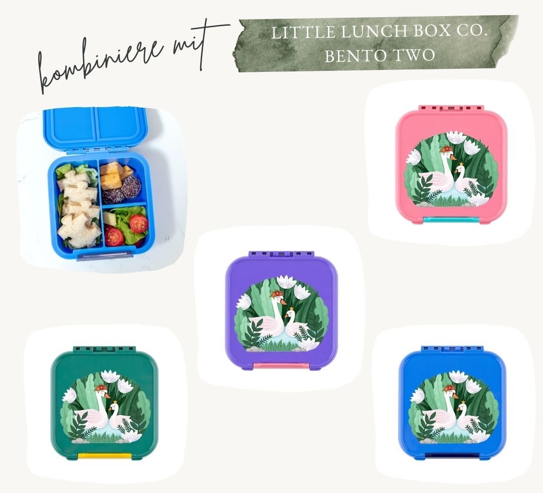 Voděodolné nálepky Labutí jezero -stvořeno pro box Bento2