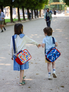 Yumbox termo izolační taštička na lunchbox s popruhem - Makové kvítky