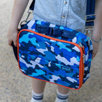 Načíst obrázek do prohlížeče Galerie, Yumbox termo izolační taštička na lunchbox s popruhem - Kamufláž
