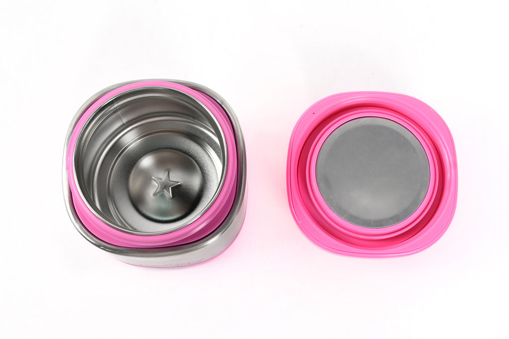 Yumbox Cubi 295ml termoska na jídlo Berry Pink