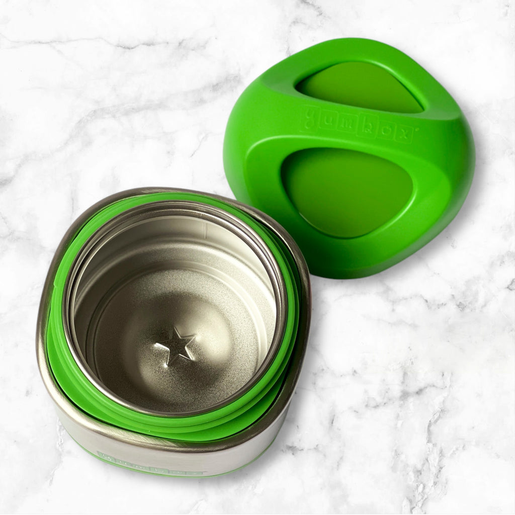 Yumbox Cubi 295ml termoska na jídlo Apple Green