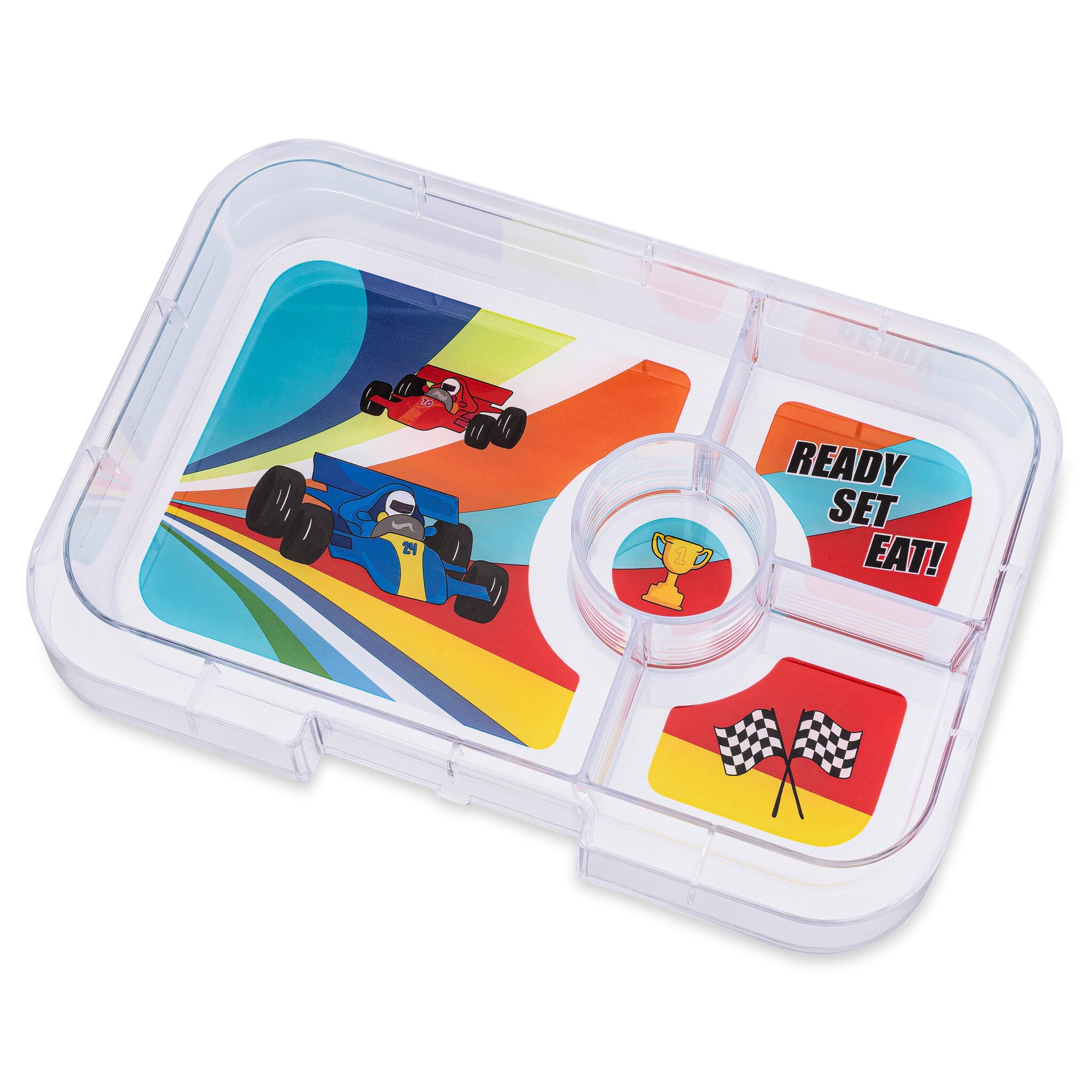 Extra tácek k Yumbox Tapas XL - Závody 4 oddělení