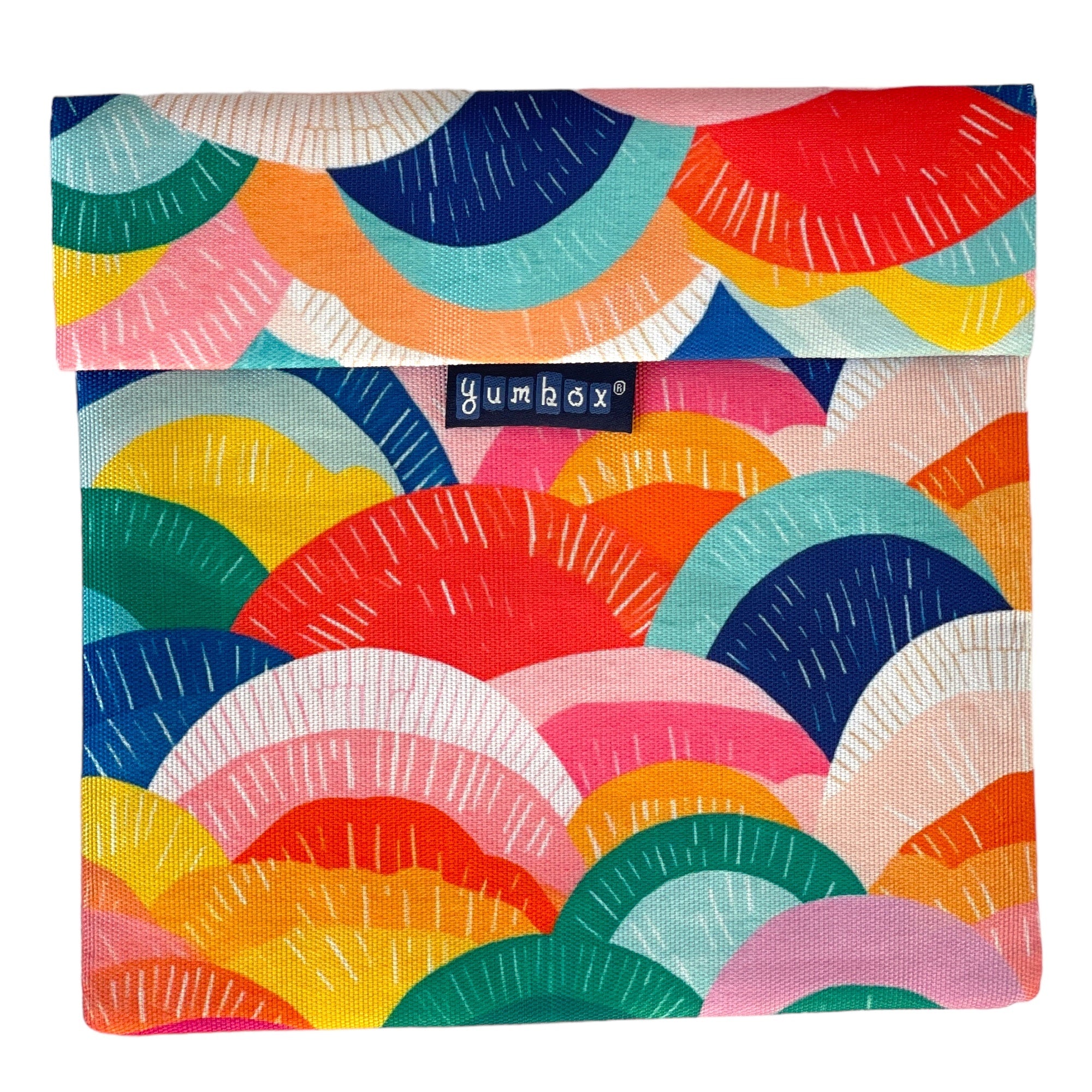 Yumbox POCHETTE - zero waste sáček na sendviče - Horizonty - Velcro