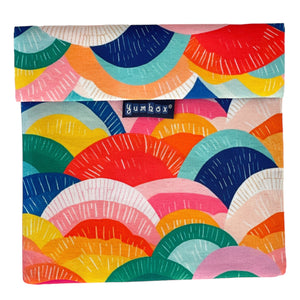 Yumbox POCHETTE - zero waste sáček na sendviče - Horizonty - Velcro