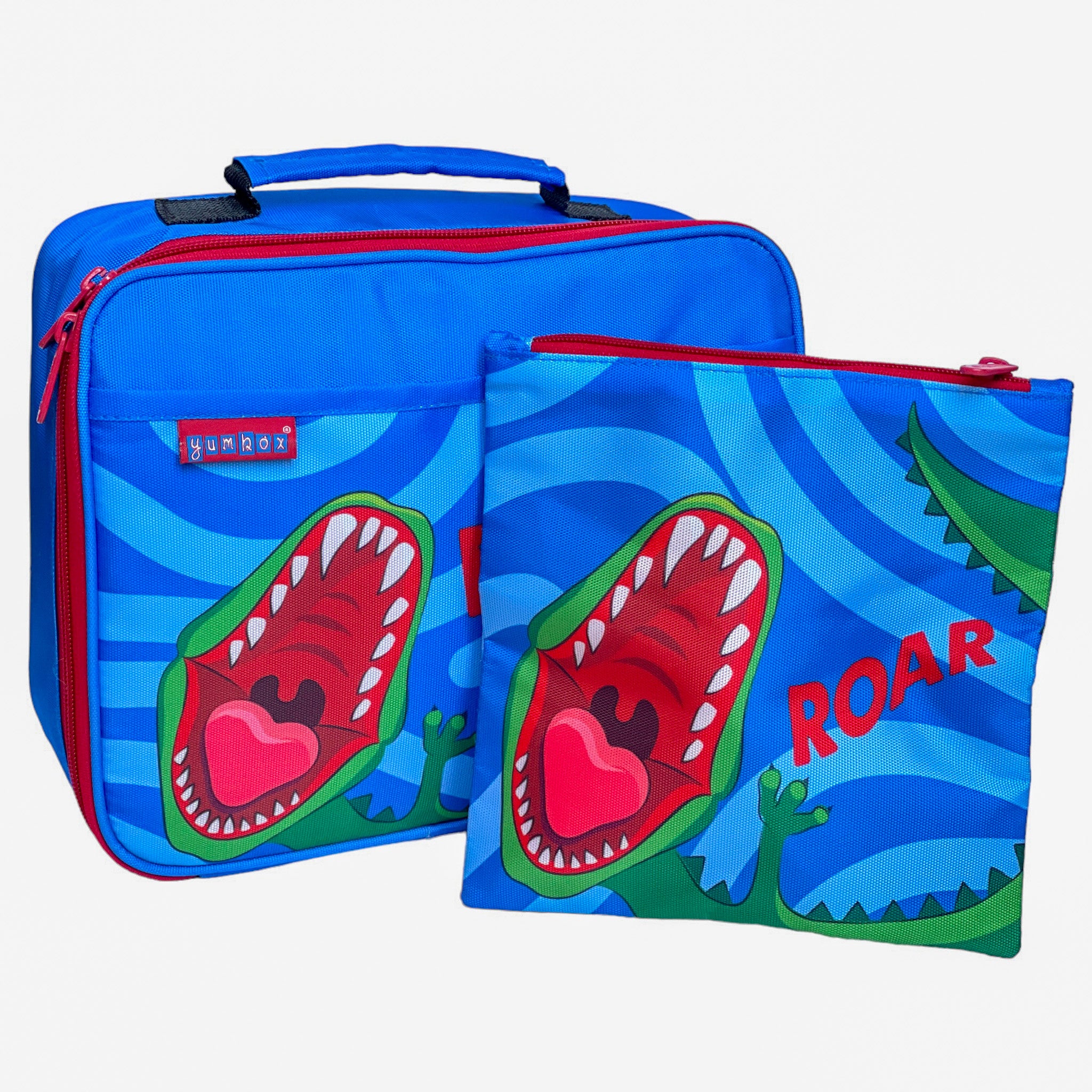 Yumbox POCHETTE - zero waste sáček na sendviče - Dino - ZIP