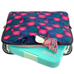 Načíst obrázek do prohlížeče Galerie, Yumbox POCHE termo izolační taštička na lunchbox s ušima - Lotus
