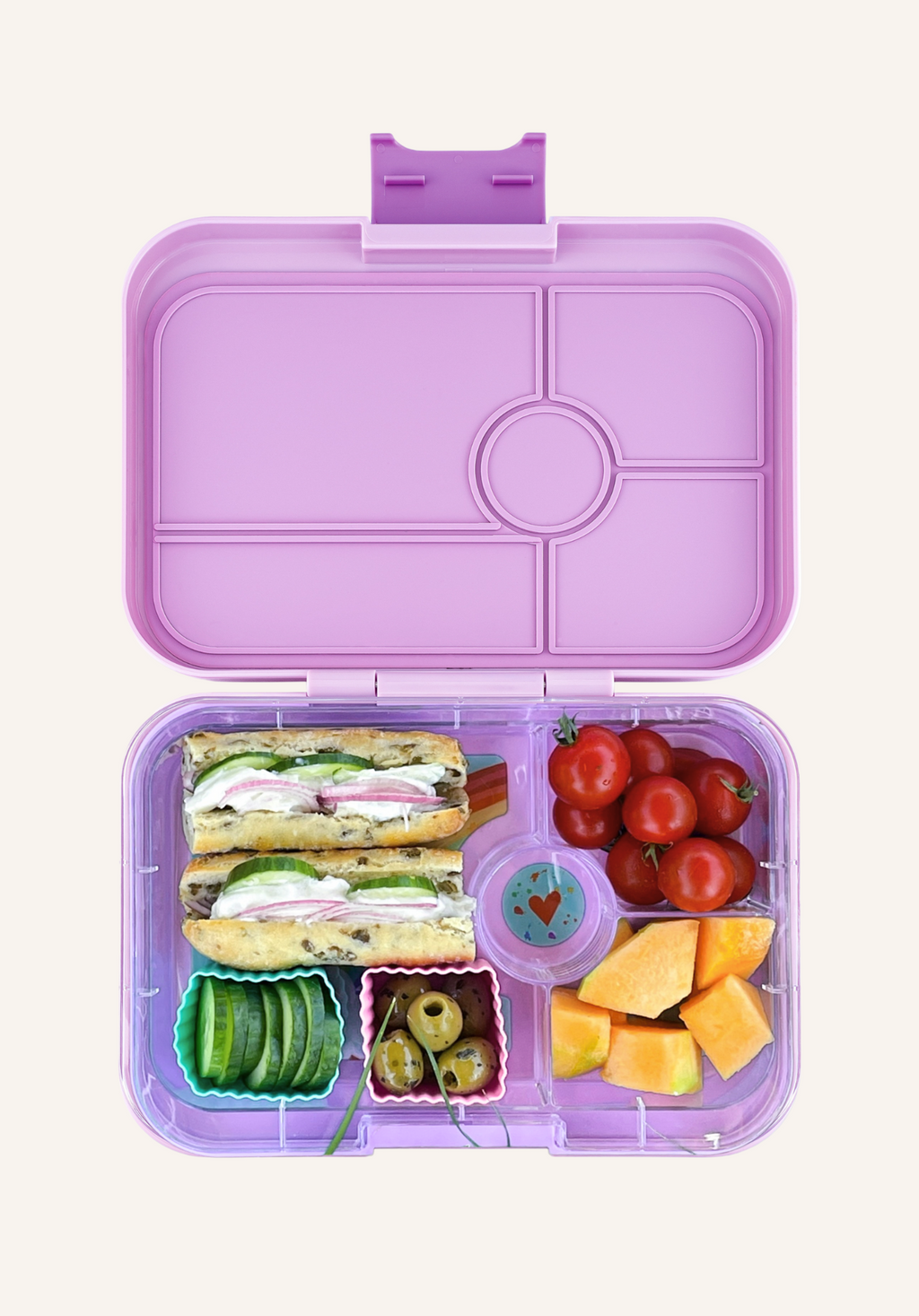 Yumbox Tapas XL 4 oddělení sevillská fialová