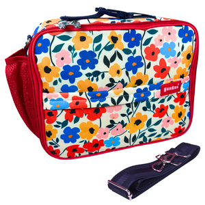Yumbox termo izolační taštička na lunchbox s popruhem - Makové kvítky