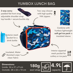 Načíst obrázek do prohlížeče Galerie, Yumbox termo izolační taštička na lunchbox s popruhem - Kamufláž
