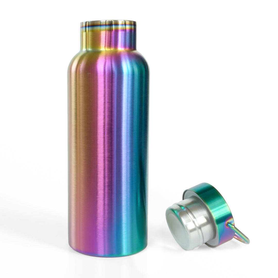 Lekkabox ISO 600ml - termoizolační láhev duhová