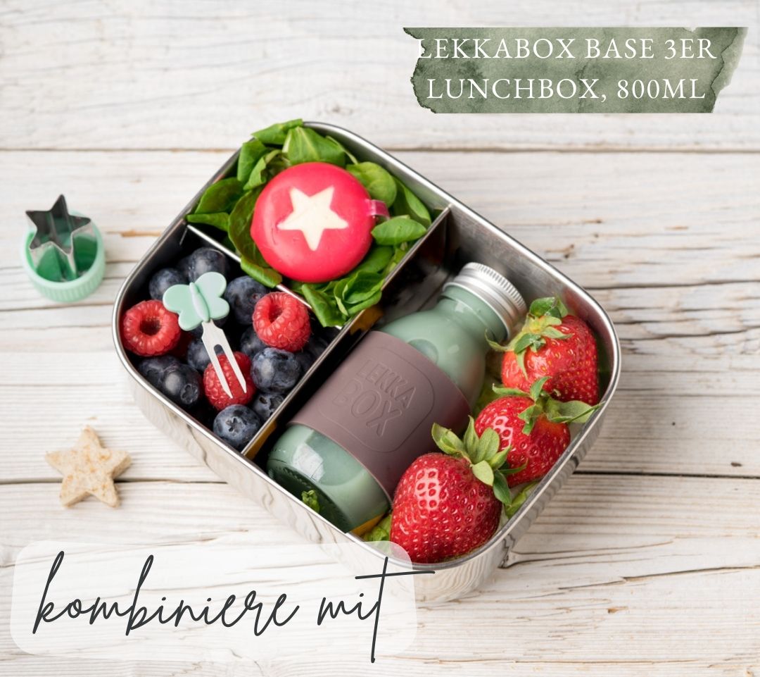 Lekkabox Juicy Mini lahvička smoothie/džus 100ml hnědá