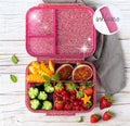 Lekkabox Glamour MINI - růžový se třpytkami