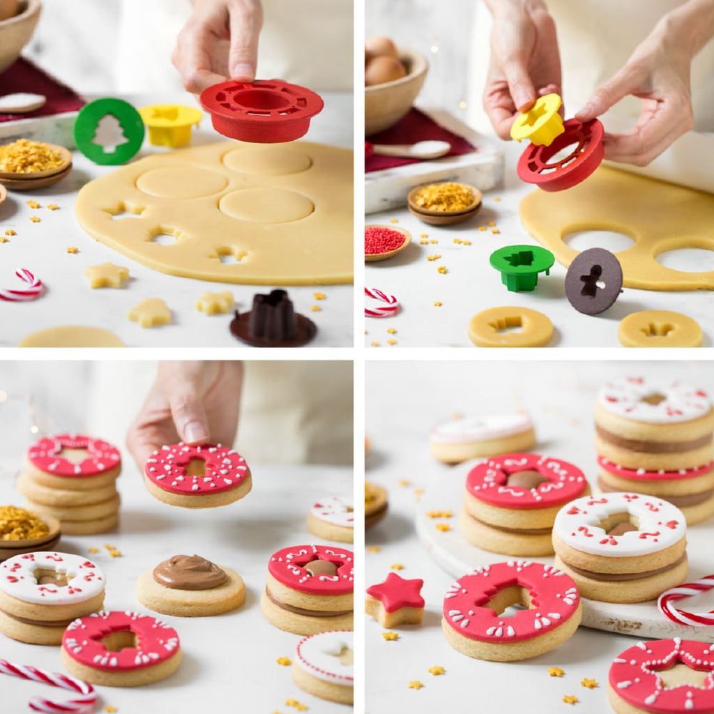 Vykrajovátka na linecké - Vánoce