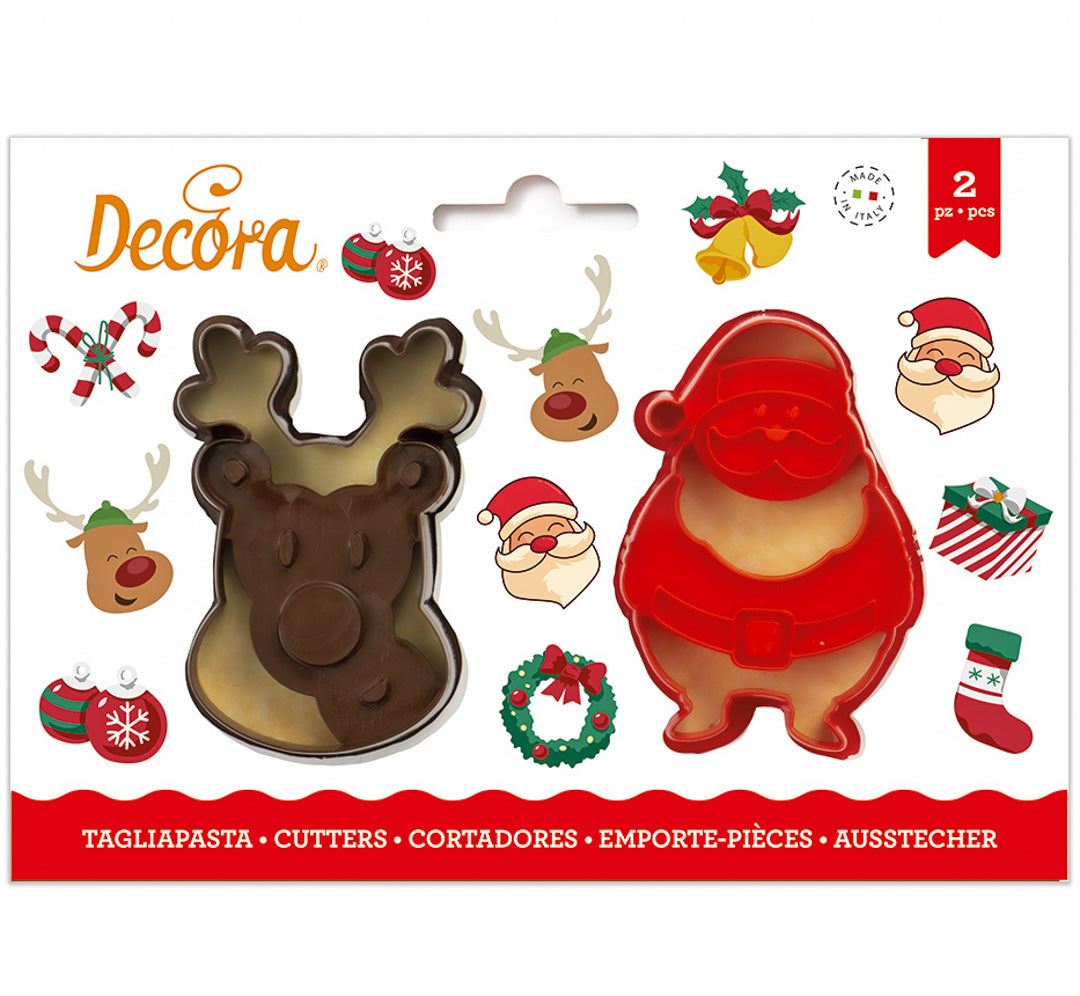 Vykrajovátka - Vánoce Santa a sob