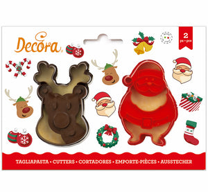 Vykrajovátka - Vánoce Santa a sob