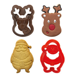 Vykrajovátka - Vánoce Santa a sob