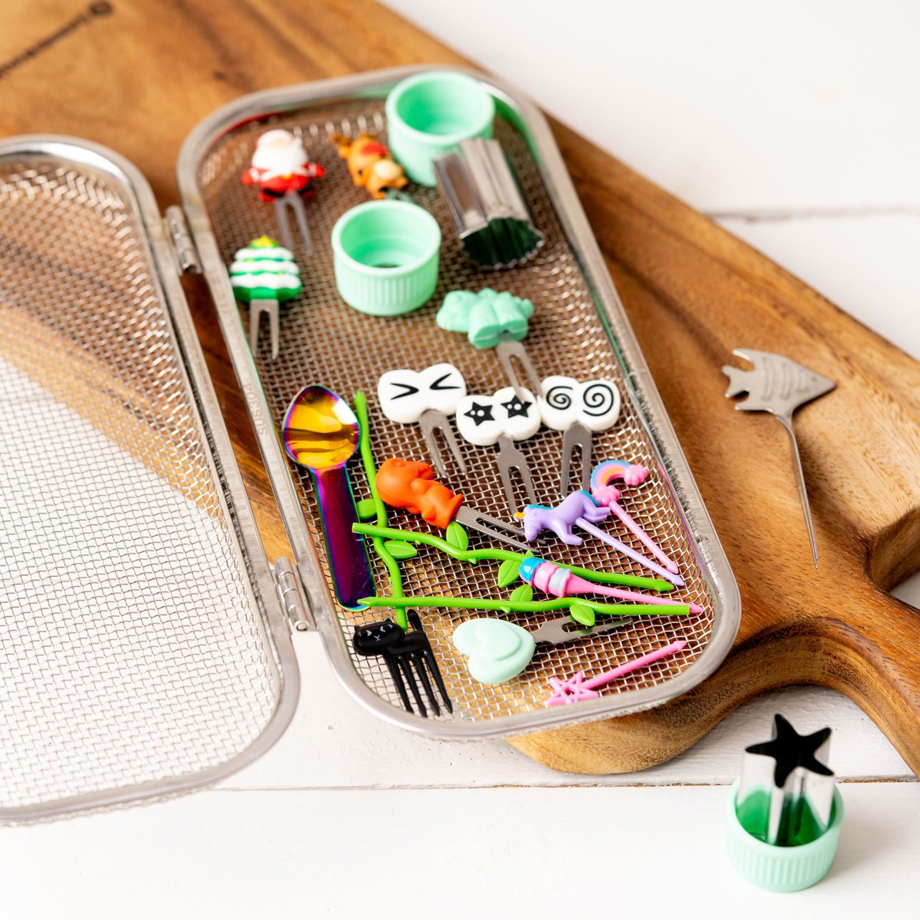 Košík na malé díly do myčky – LEKKABOX Cleany