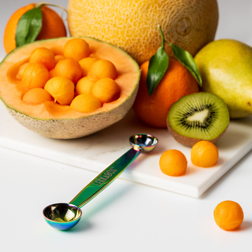 Nerezové tvořítko na kuličky – duhové