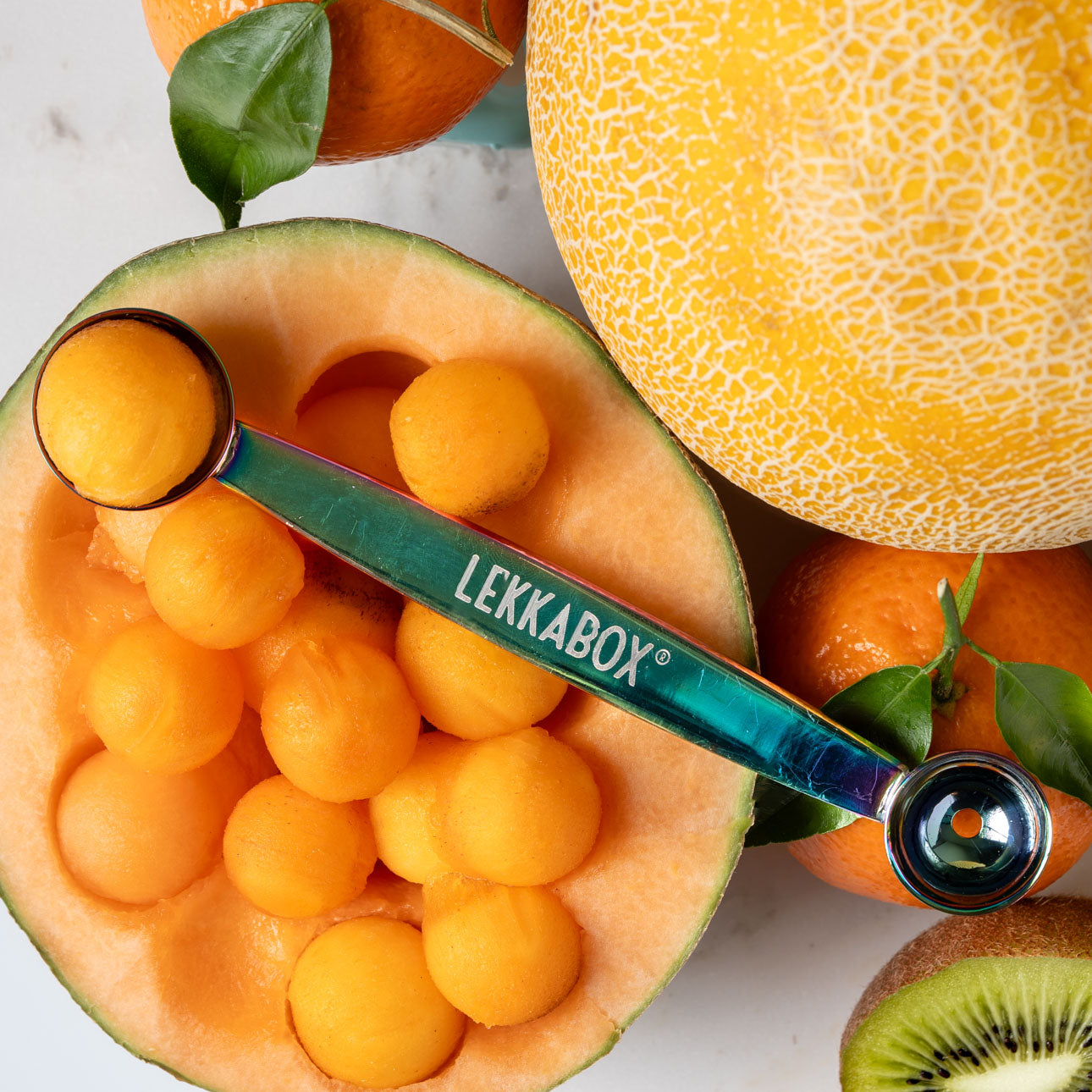 Nerezové tvořítko na kuličky – duhové