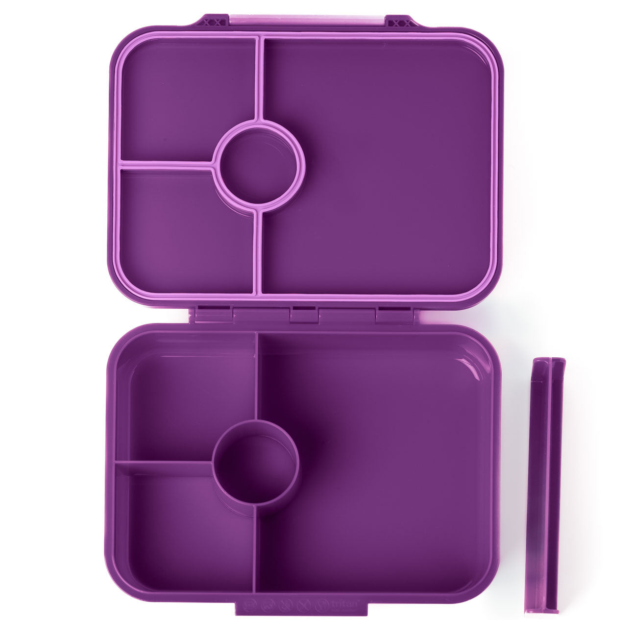 Lekkabox Classic se 4 odděleními - lila