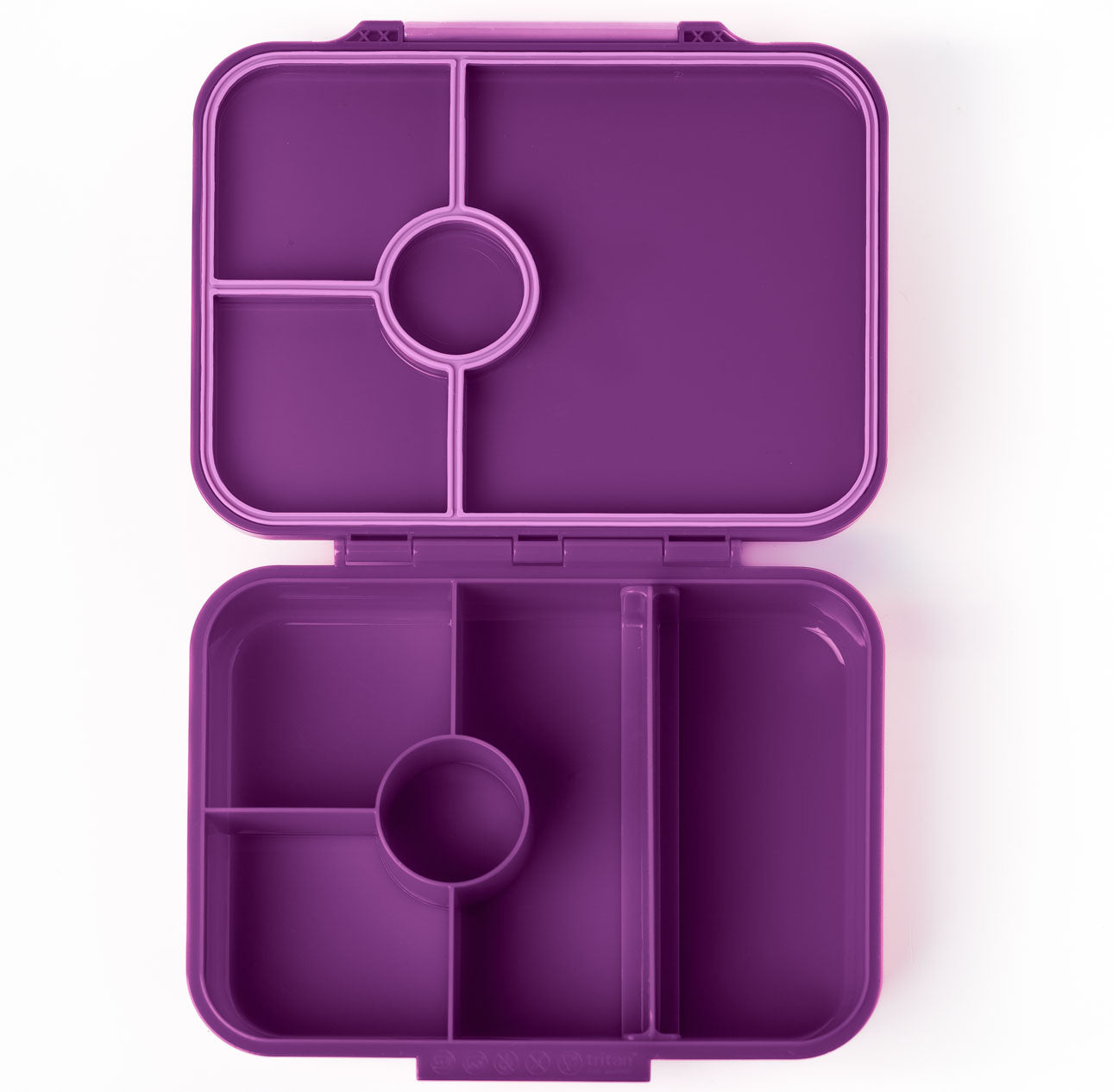 Lekkabox Classic se 4 odděleními - lila