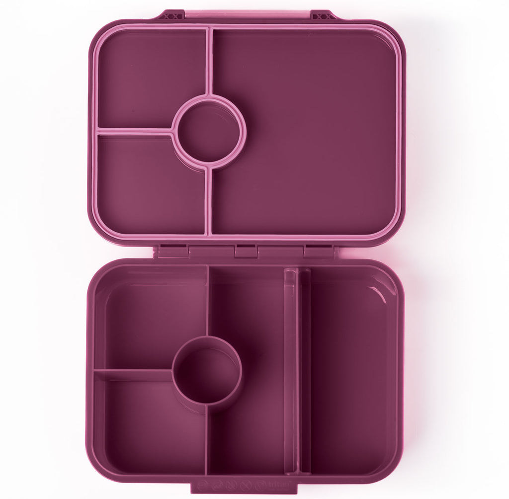 Lekkabox Classic se 4 odděleními - švestka