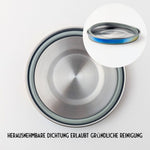 Načíst obrázek do prohlížeče Galerie, Nepropustná nerezová dóza Lekkabox Clipsy 400ml - duhová
