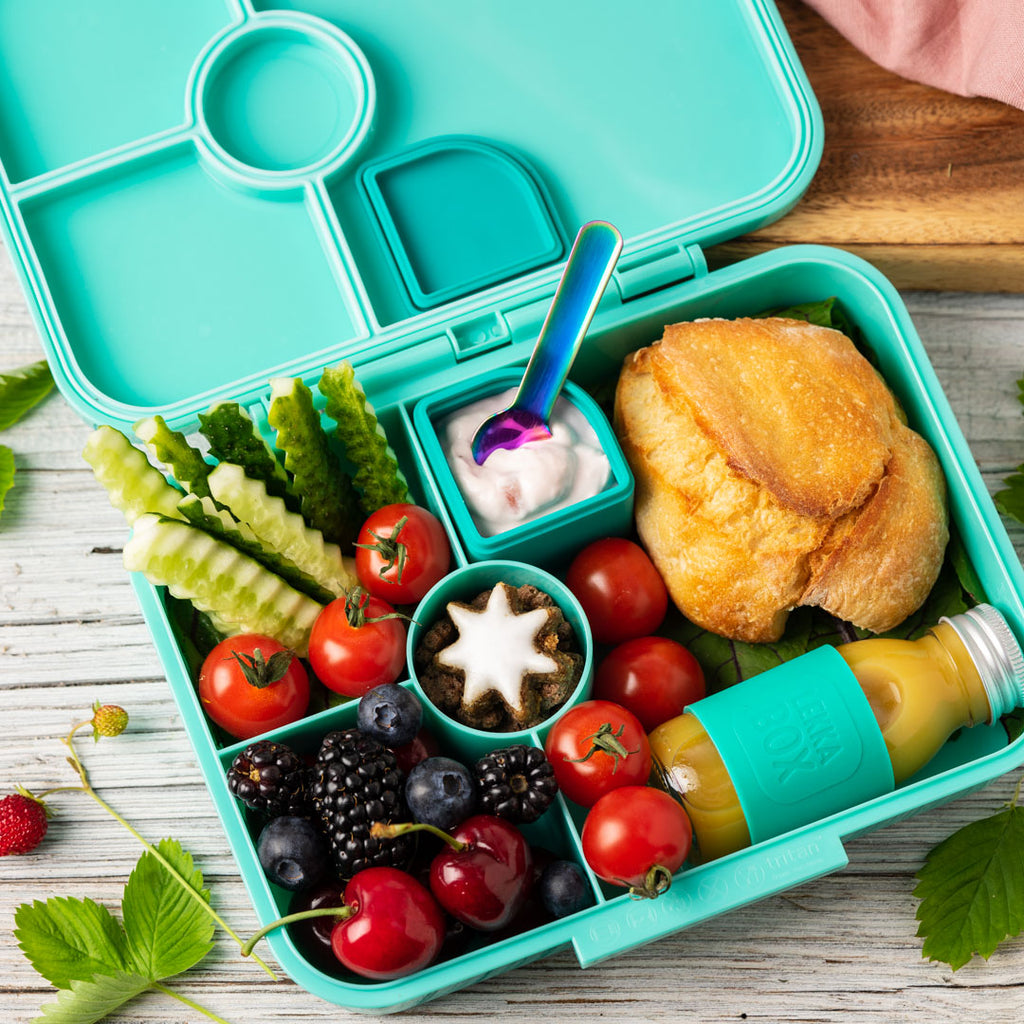 Sada 2 silikonových formiček Lekkabox Dippies na omáčku/jogurt Oceán
