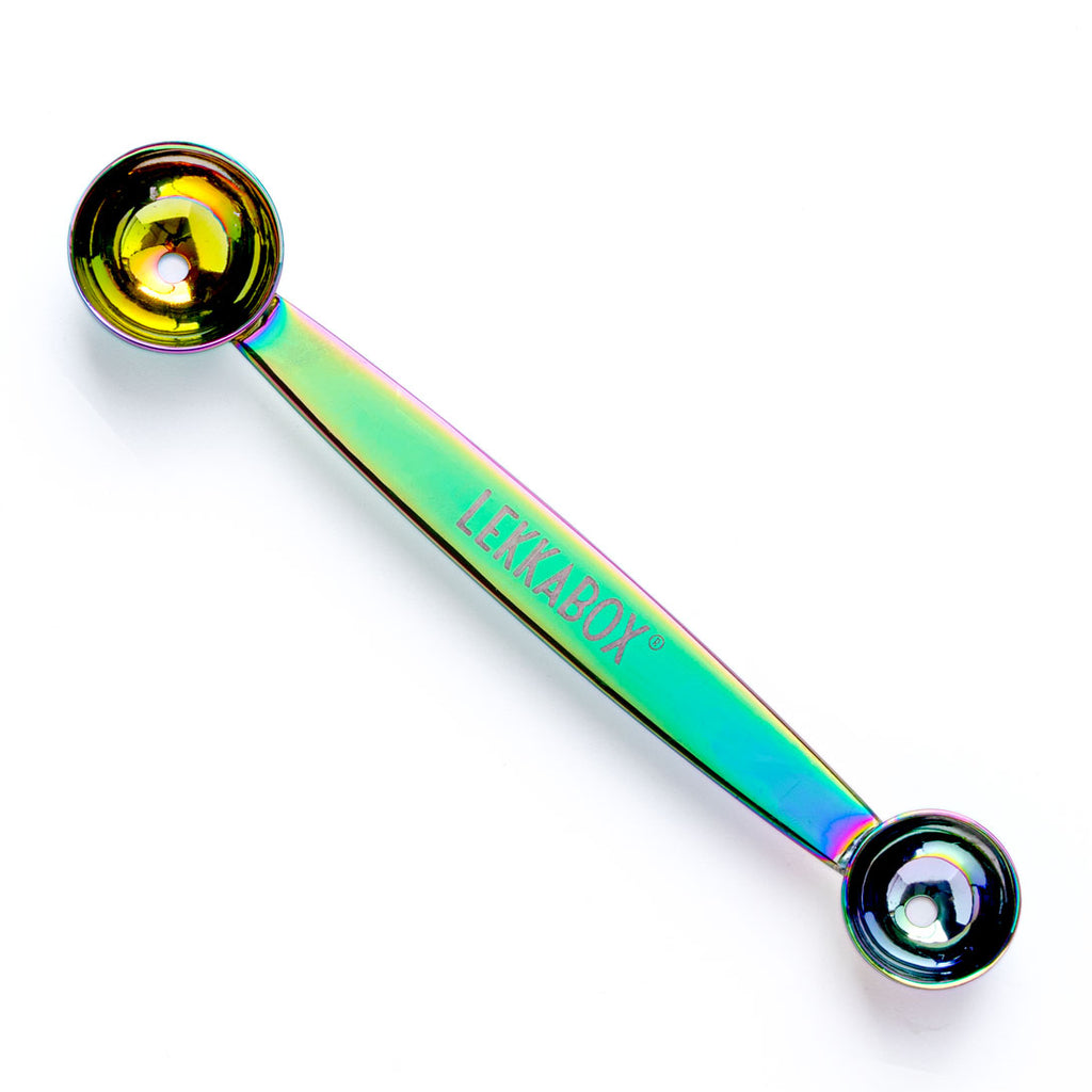 Nerezové tvořítko na kuličky – duhové