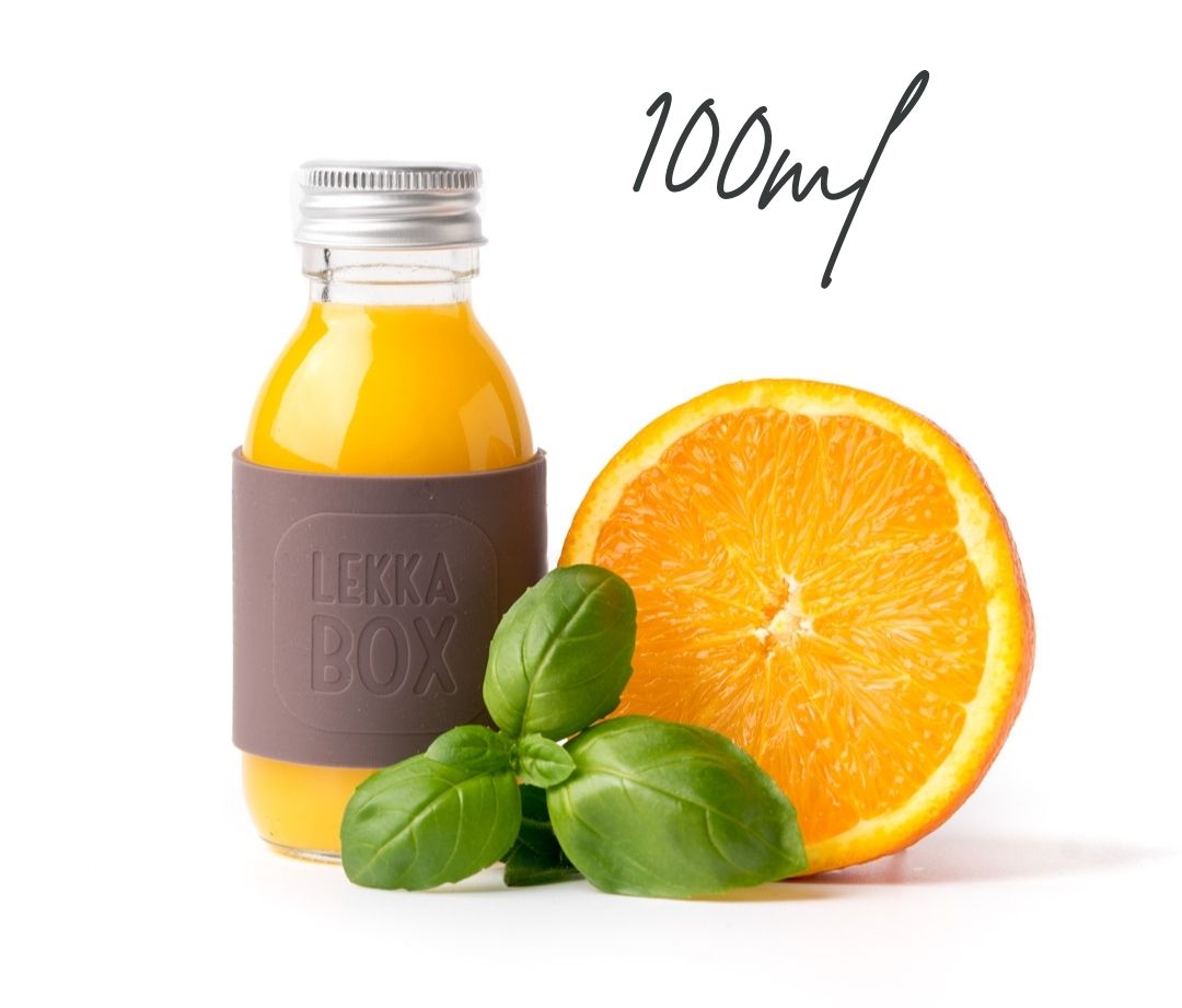 Lekkabox Juicy Mini lahvička smoothie/džus 100ml hnědá