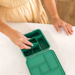 Načíst obrázek do prohlížeče Galerie, Sada 2+1 silikonových formiček Little Lunch Box Co - Jablko
