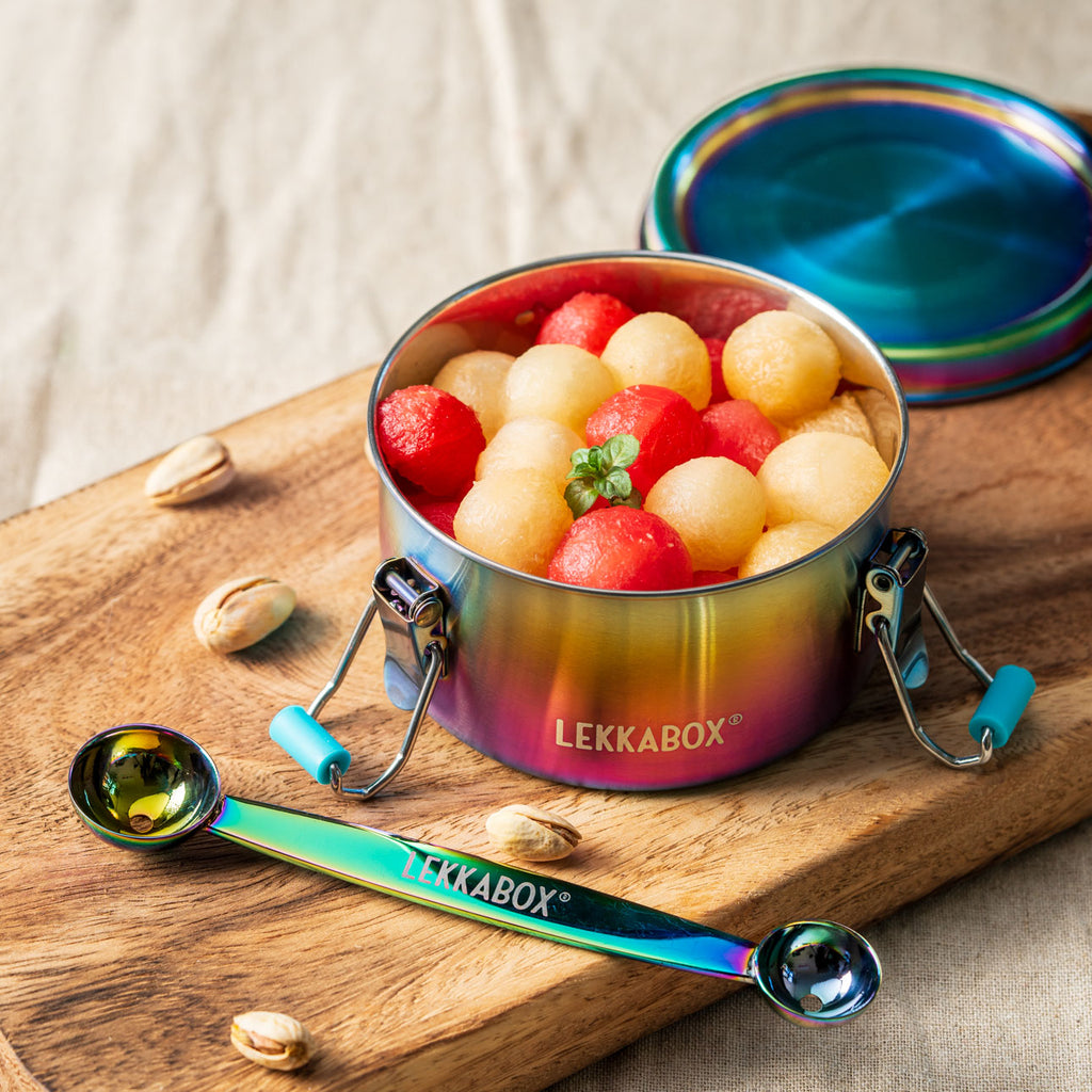 Nerezové tvořítko na kuličky – duhové