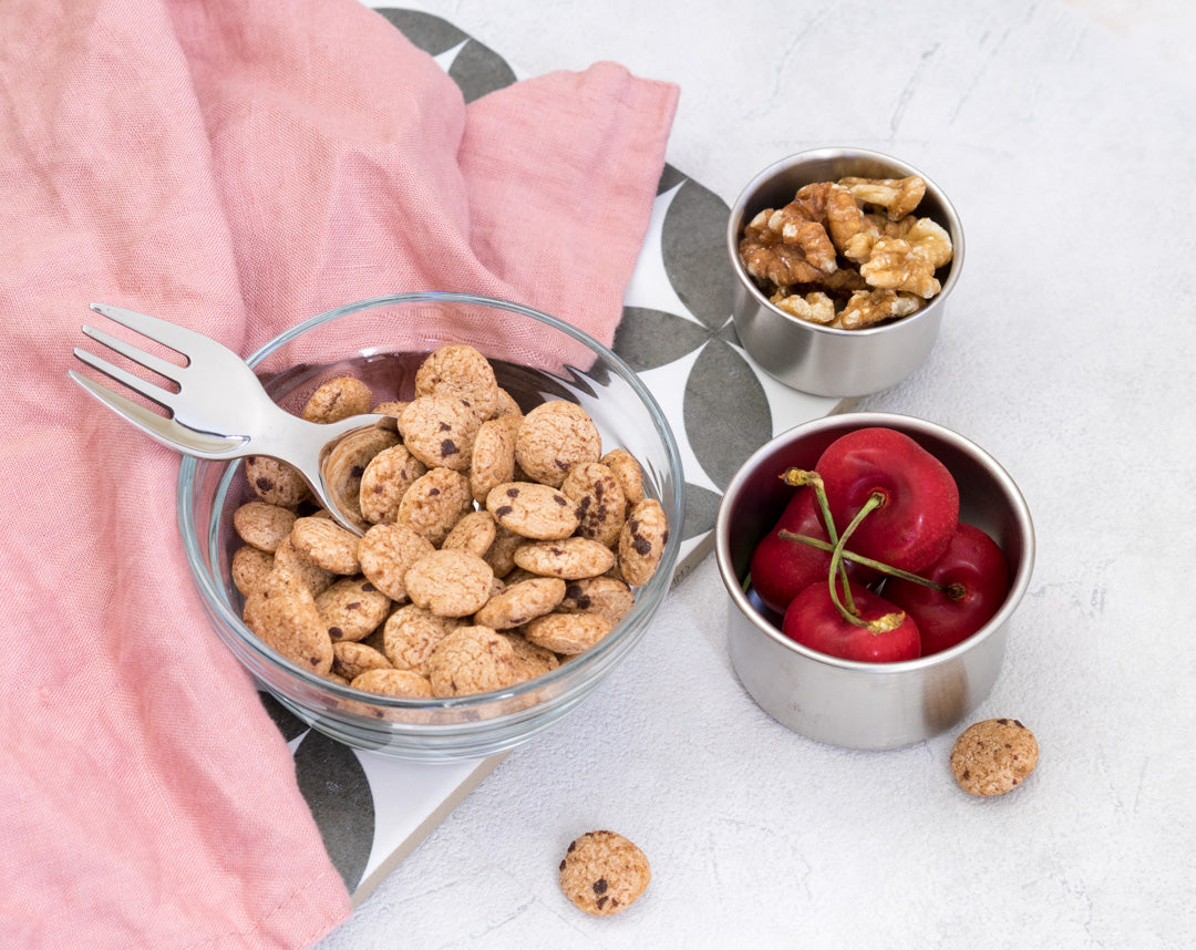 Sada 2 nerezových nádobek na omáčky - les