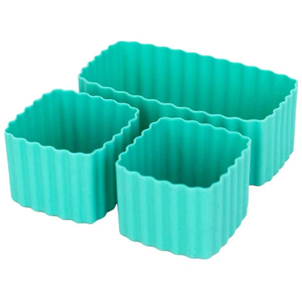 Sada 2+1 silikonových formiček Little Lunch Box Co - Laguna
