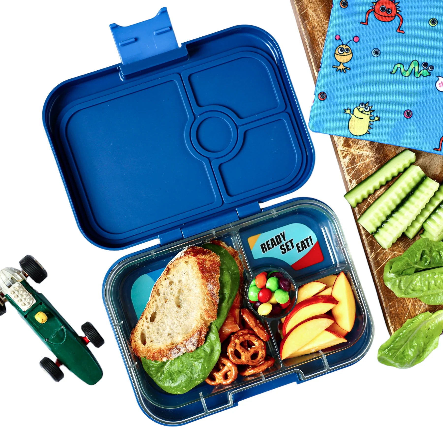 Yumbox Panino 4 oddělení modré Monte Carlo - závody