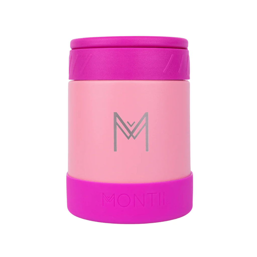MontiiCo termoska na jídlo 400ml Jahoda
