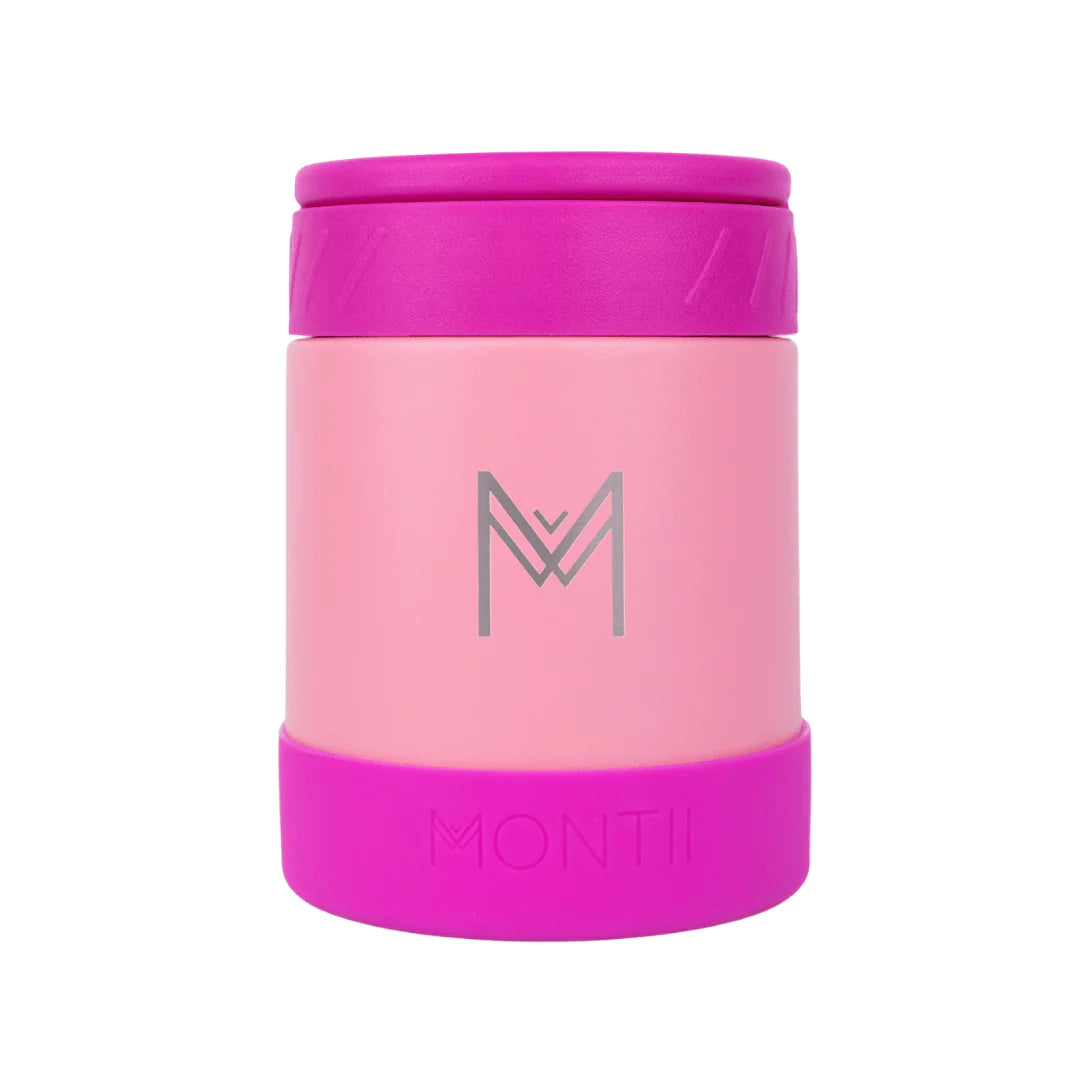 MontiiCo termoska na jídlo 400ml Jahoda