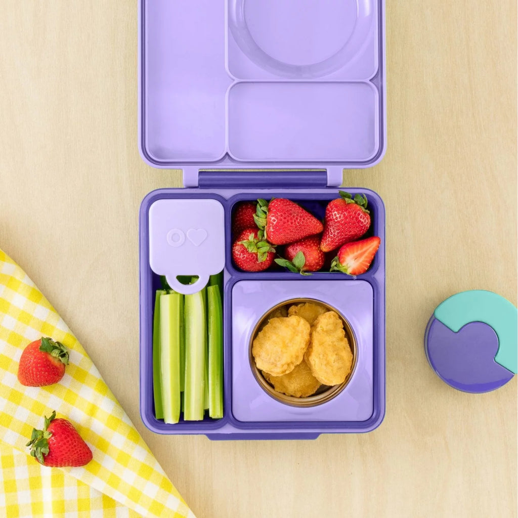 OmieDip pro OmieBox - sada 2 silikonových dóziček - modrá a mentolová