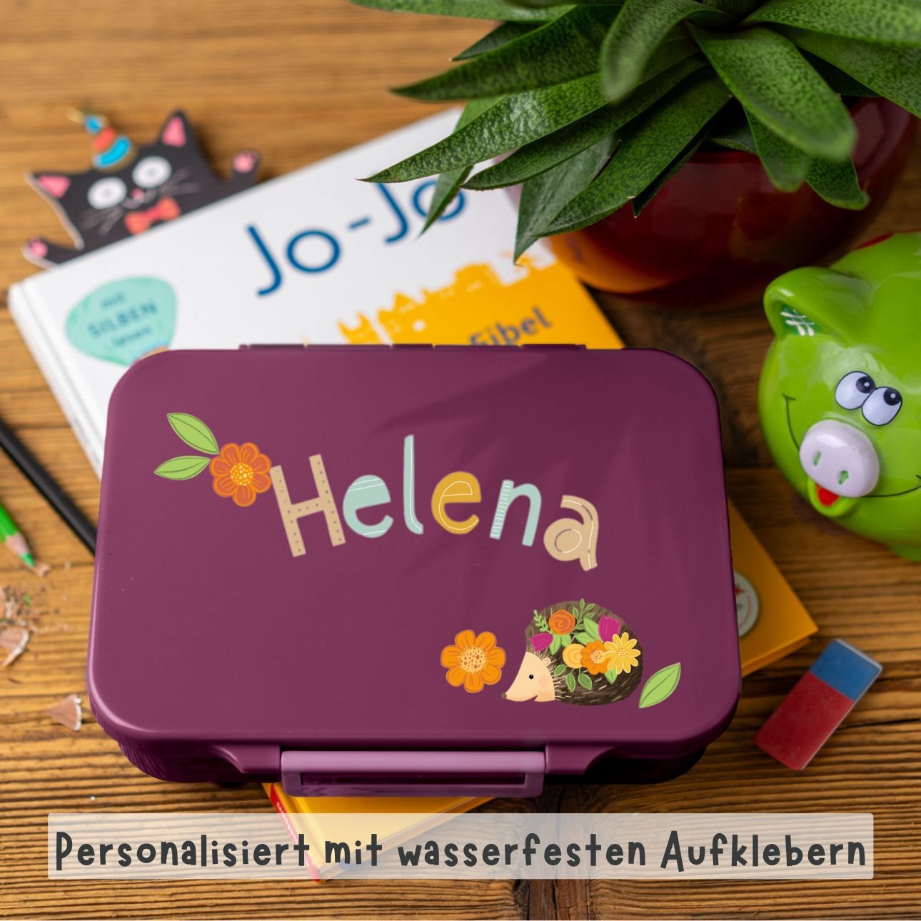 Voděodolné nálepky Ježek