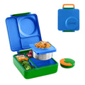 OmieBox hot & cold - Lunchbox s vyjímatelnou termonádobou Monster Blue