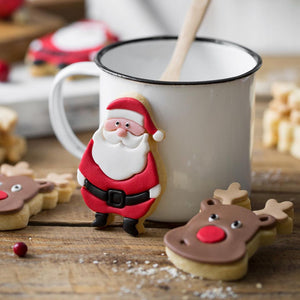 Vykrajovátka - Vánoce Santa a sob