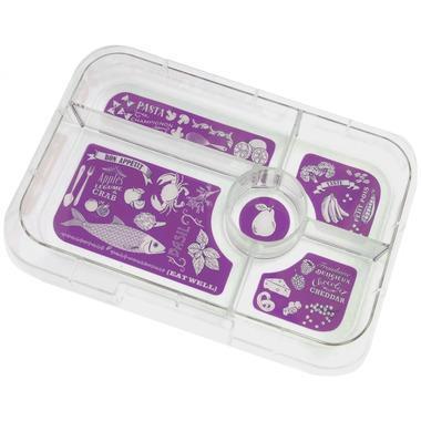 Extra tácek k Yumbox Tapas XL -  fialová 5 oddělení