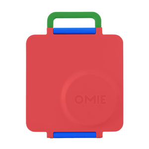 OmieBox hot & cold - Lunchbox s vyjímatelnou termonádobou Červená