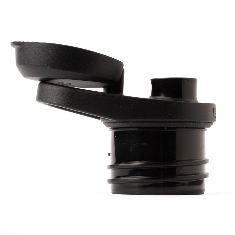 Sportovní free flow víčko pro všechny láhve Lekkabox - černá